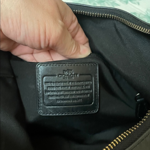 Coach, Black Studded Women's purse - Picture 4 of 5